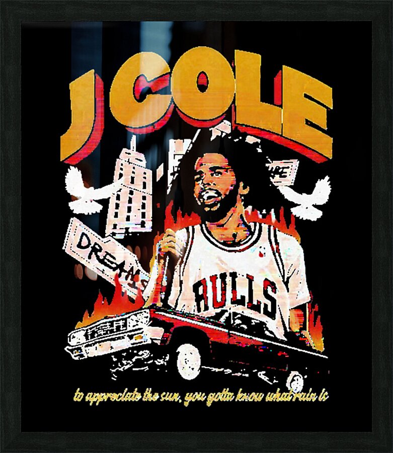 J. Cole 29 Picture Frame print