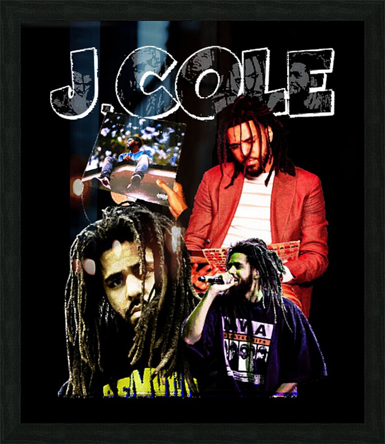 J. Cole 30 Picture Frame print