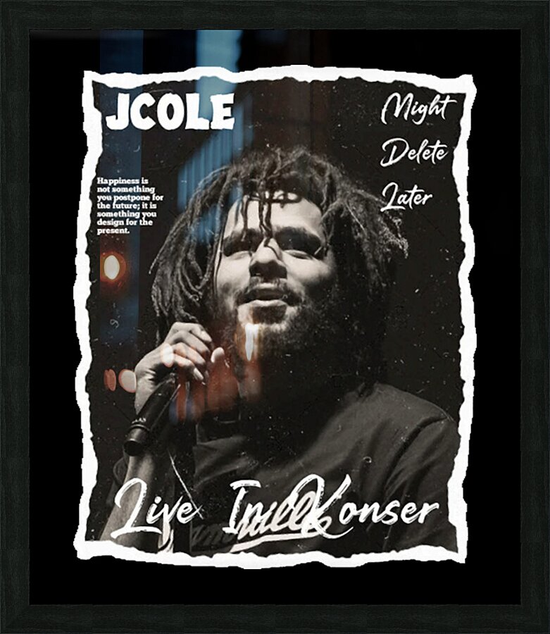J. Cole 32 Picture Frame print
