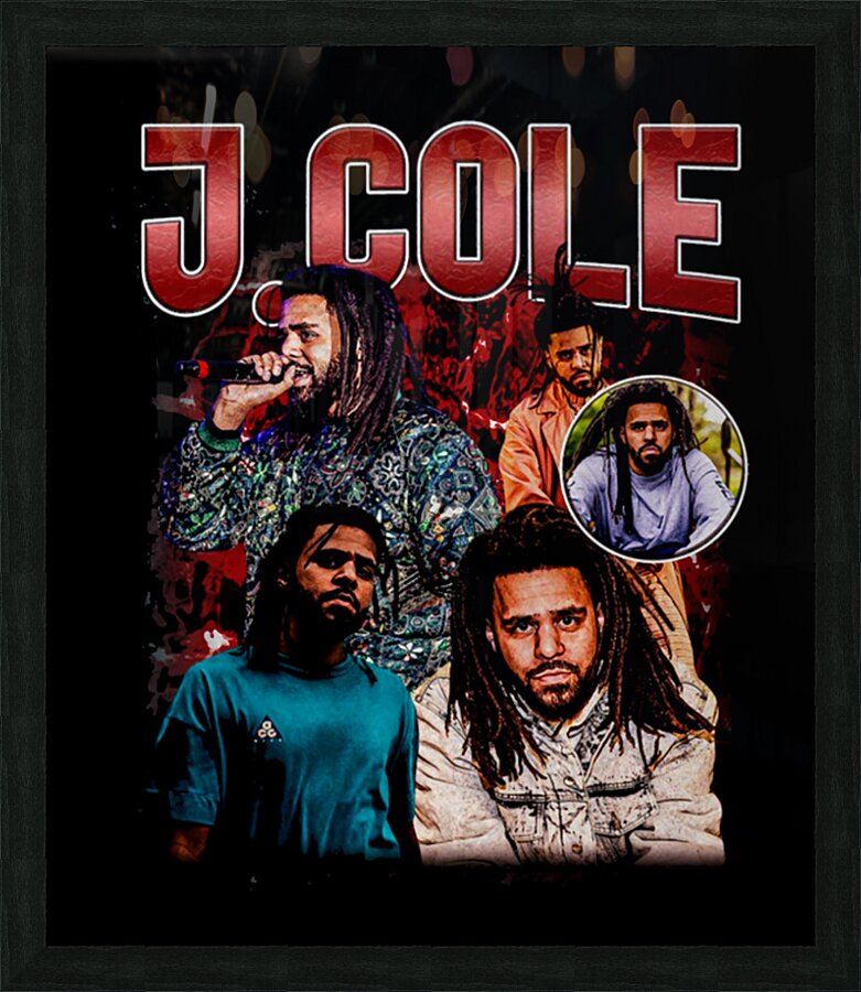 J. Cole 38 Picture Frame print