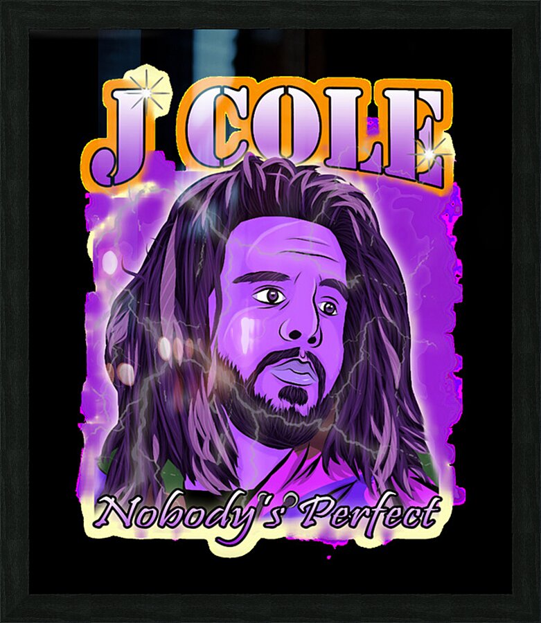 J. Cole 59 Picture Frame print