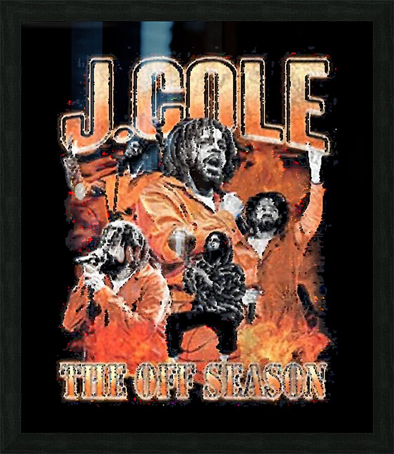 J. Cole 61 Picture Frame print