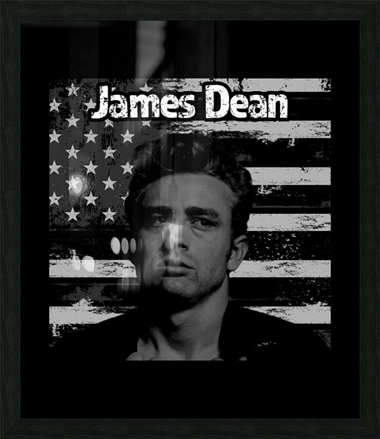 James Dean 2 Picture Frame print