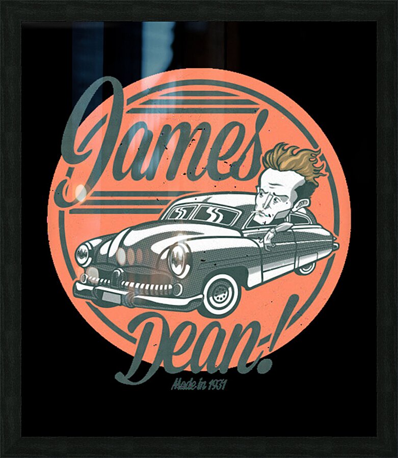 James Dean 3 Picture Frame print