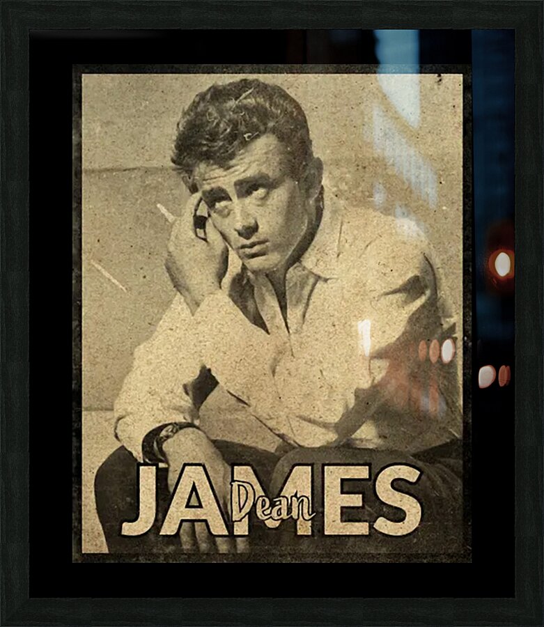 James Dean 5 Picture Frame print