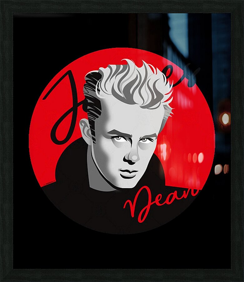 James Dean 6 Picture Frame print
