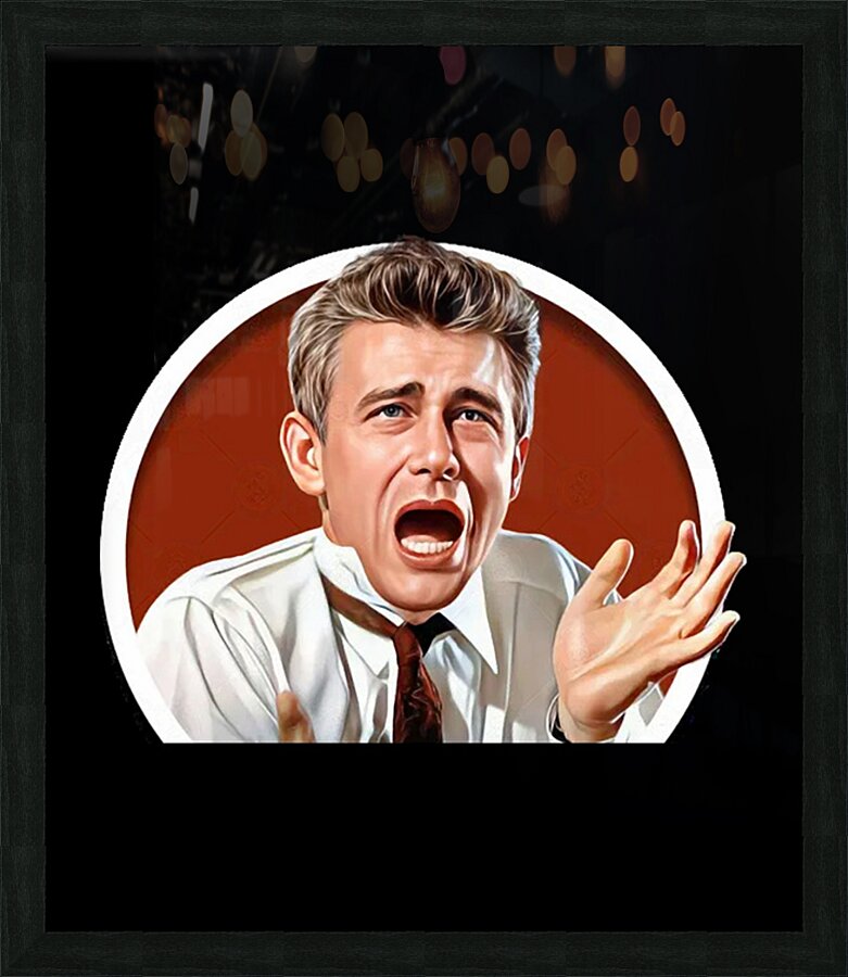 James Dean 8 Picture Frame print