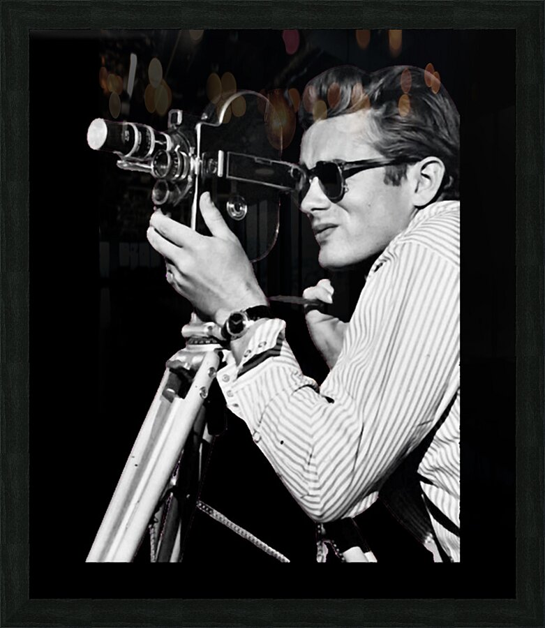 James Dean 9 Picture Frame print