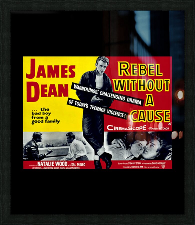James Dean 10 Picture Frame print