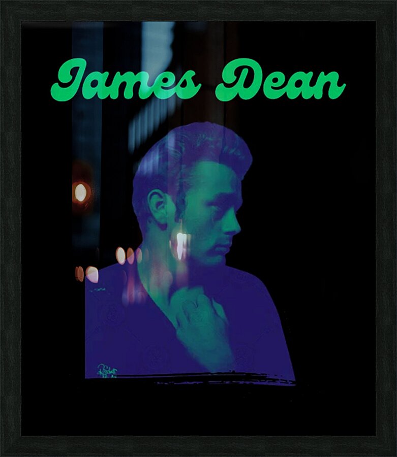 James Dean 19 Picture Frame print