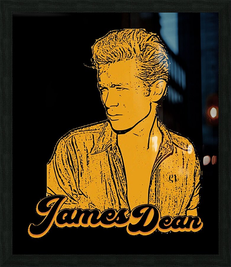 James Dean 22 Picture Frame print