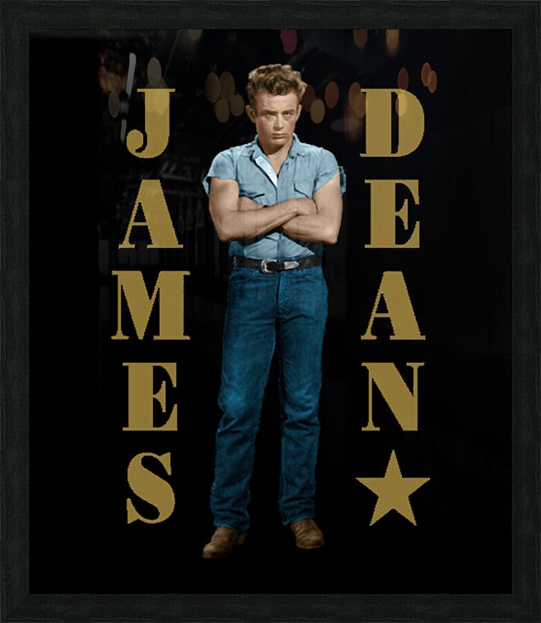 James Dean 23 Picture Frame print