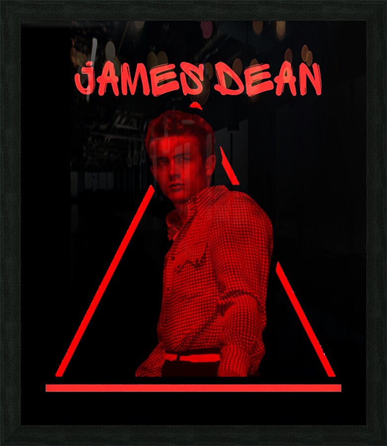 James Dean 28 Picture Frame print