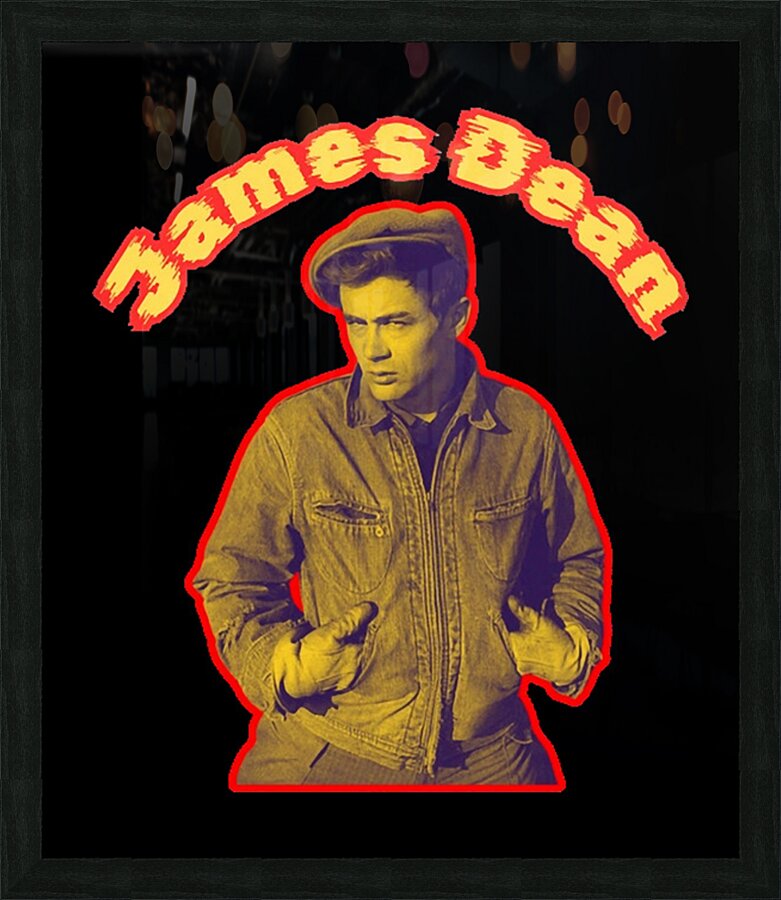 James Dean 29 Picture Frame print