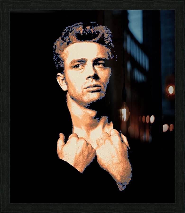 James Dean 31 Picture Frame print