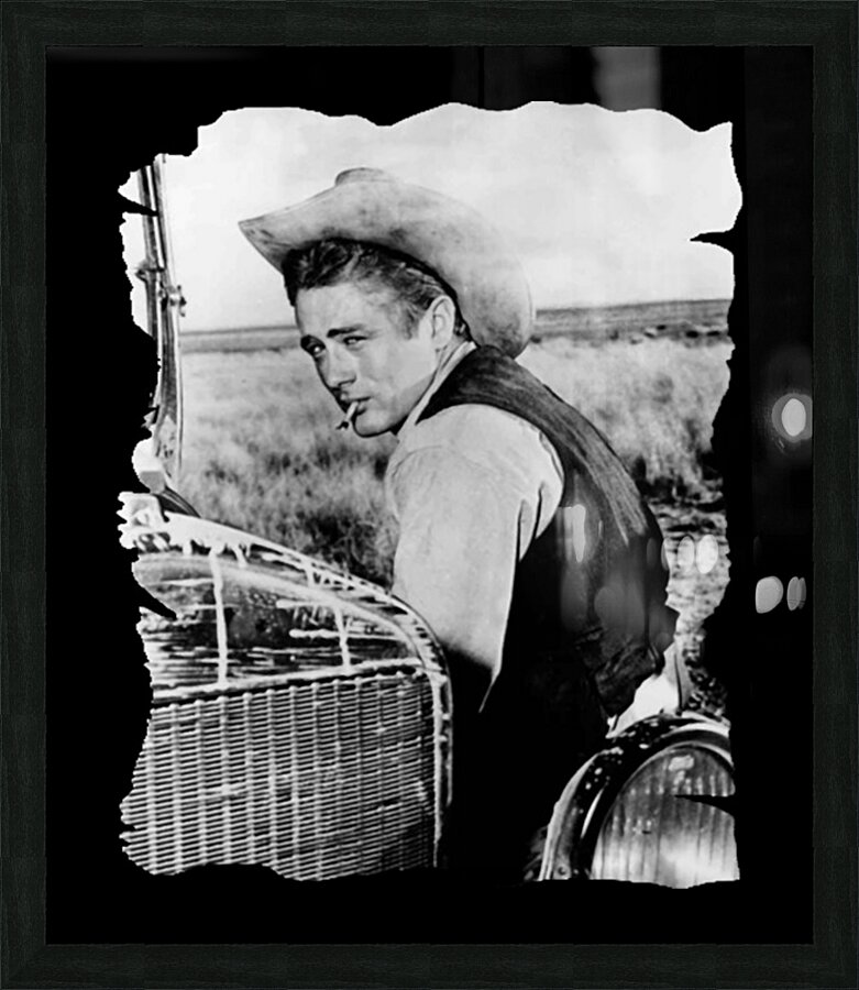 James Dean 33 Picture Frame print