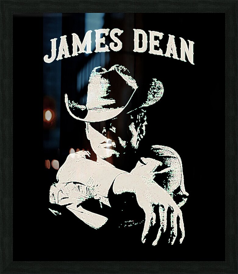 James Dean 34 Picture Frame print