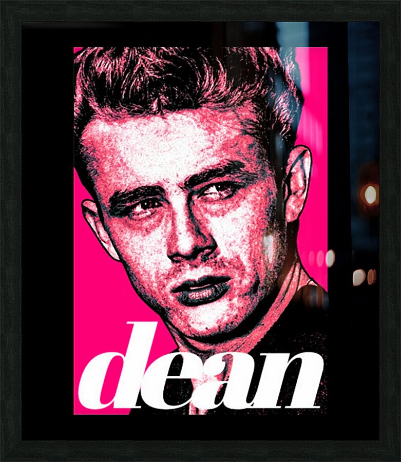 James Dean 37 Picture Frame print