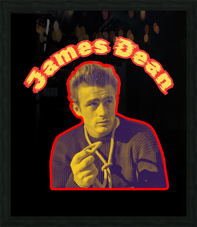 James Dean 39 Picture Frame print