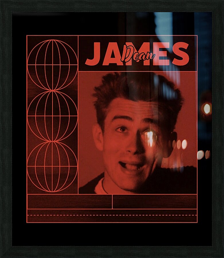 James Dean 42 Picture Frame print