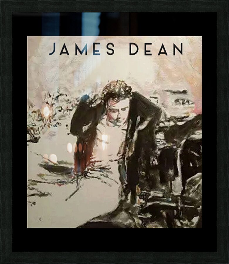 James Dean 43 Picture Frame print