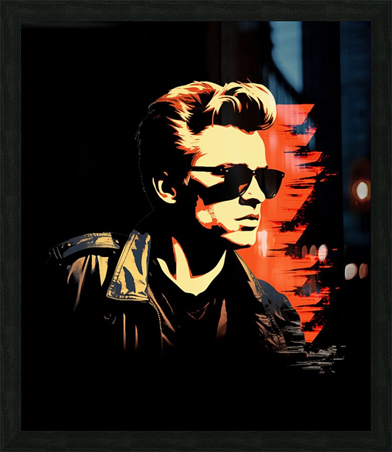 James Dean 44 Picture Frame print