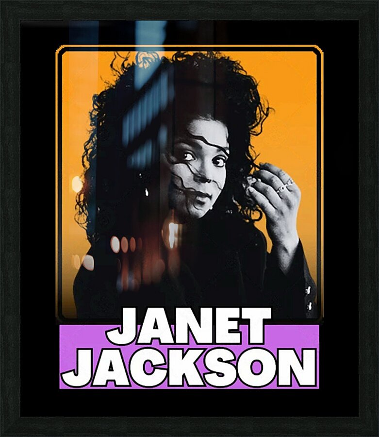 Janet Jackson 3 Picture Frame print