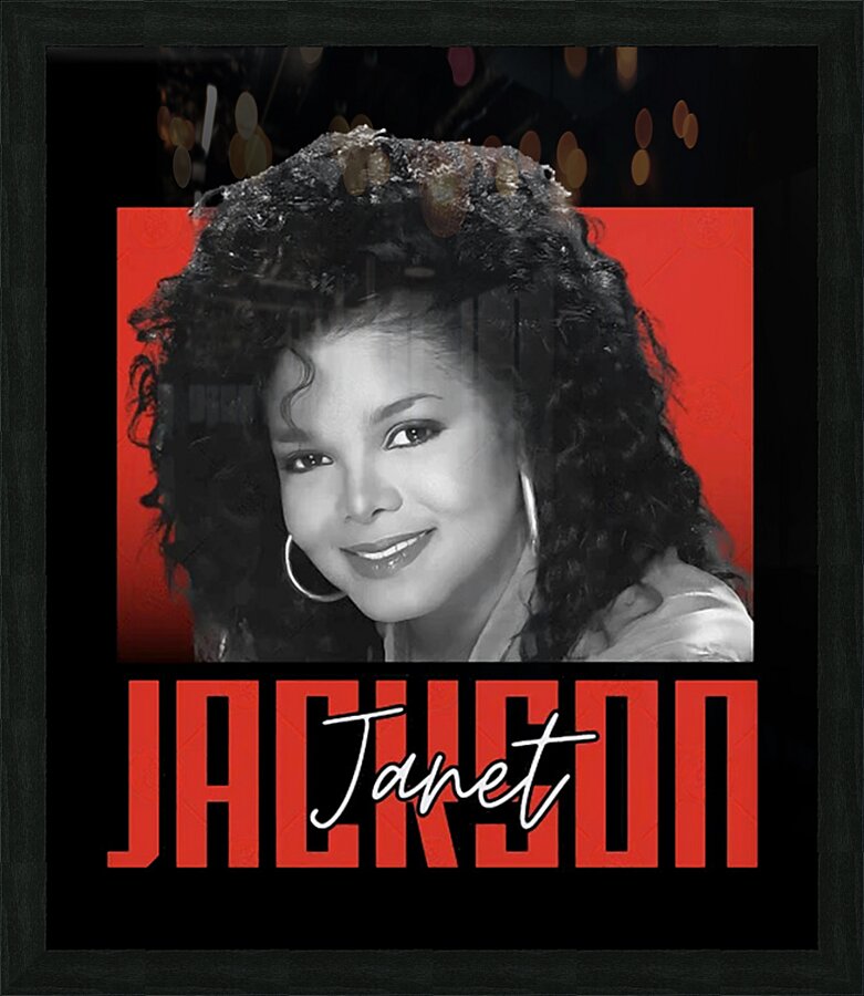 Janet Jackson 1 Picture Frame print