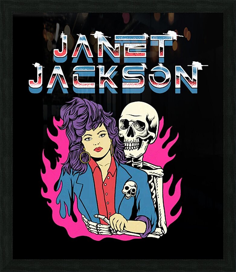 Janet Jackson 3 Picture Frame print