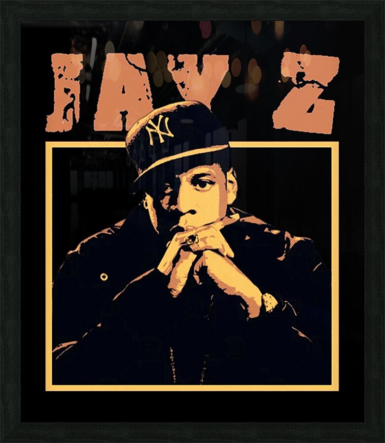 Jay Z 1 Picture Frame print