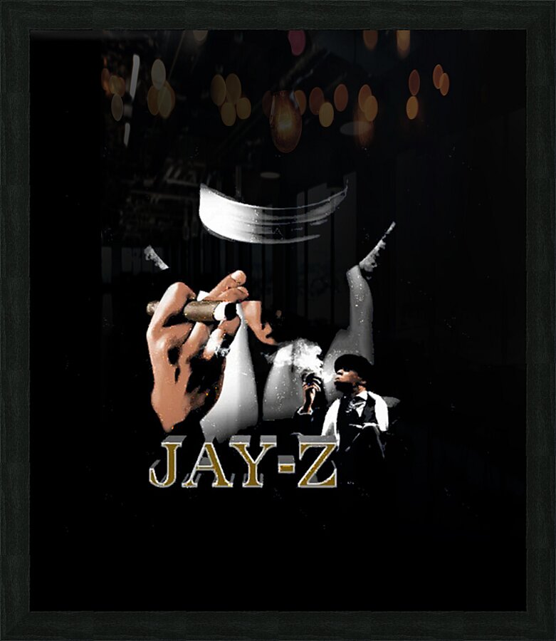 Jay Z 2 Picture Frame print