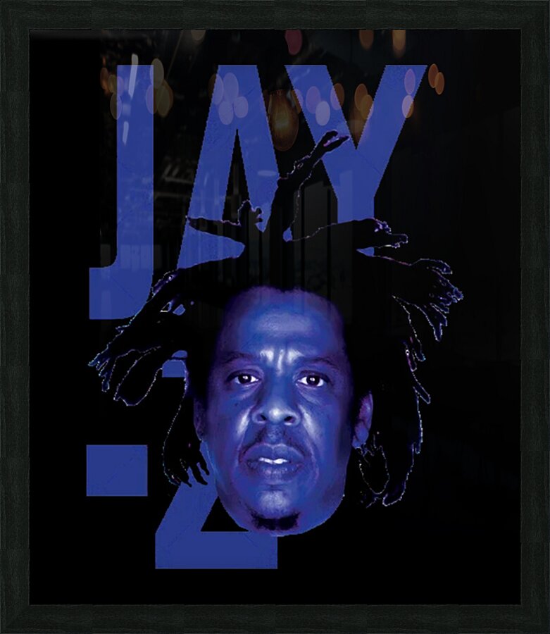 Jay Z 4 Picture Frame print