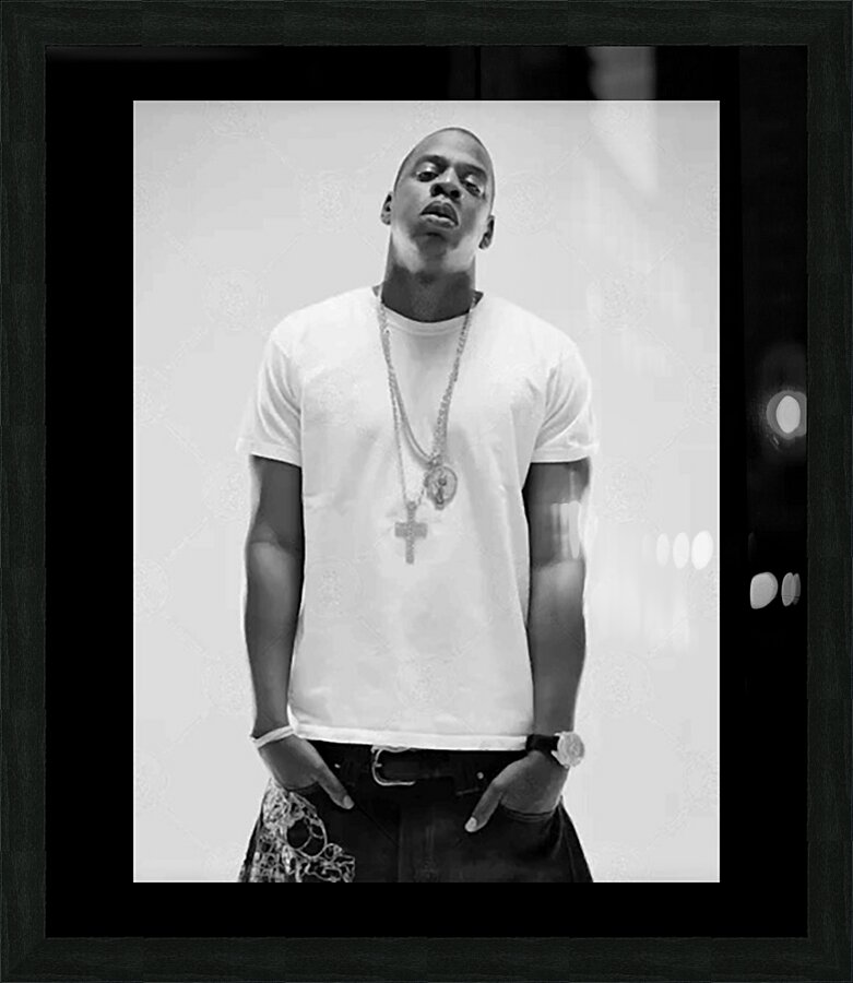 Jay Z 10 Picture Frame print