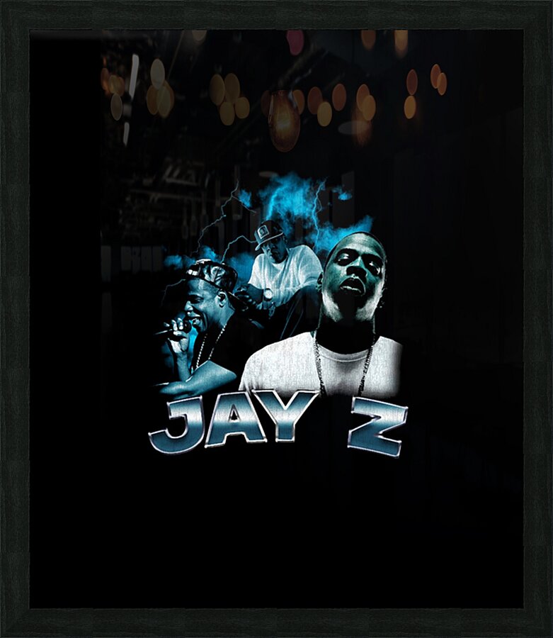 Jay Z 15 Picture Frame print