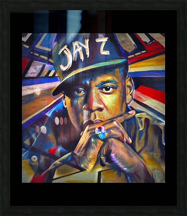 Jay Z 20 Picture Frame print