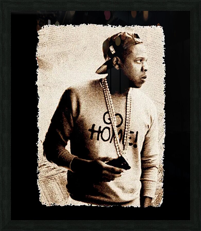 Jay Z 23 Picture Frame print