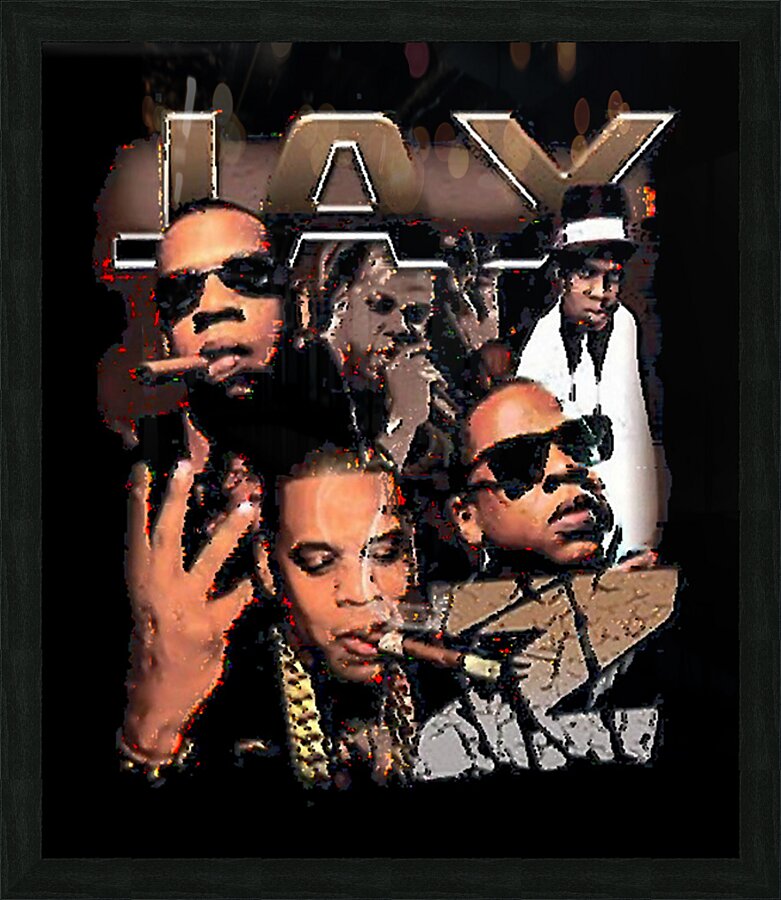 Jay Z 27 Picture Frame print