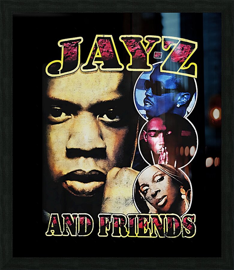 Jay Z 28 Picture Frame print