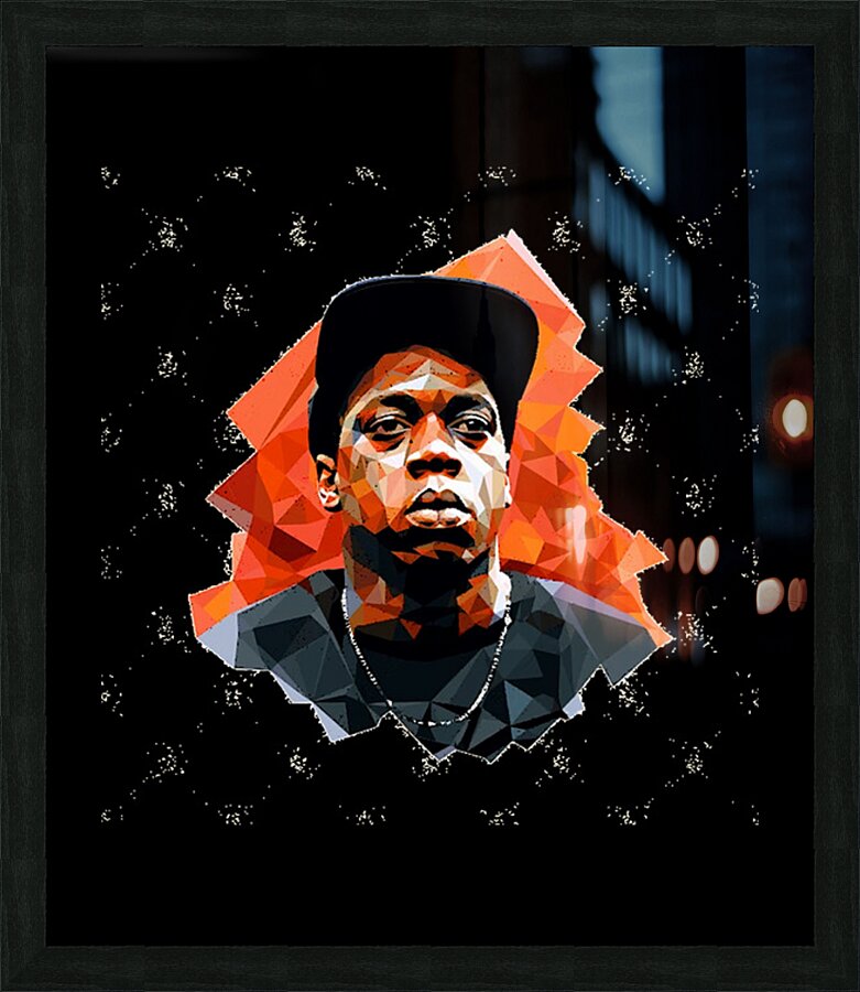 Jay Z 30 Picture Frame print