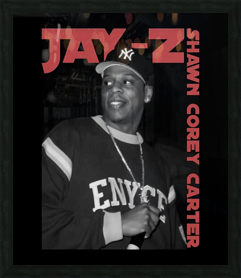 Jay Z 33 Picture Frame print