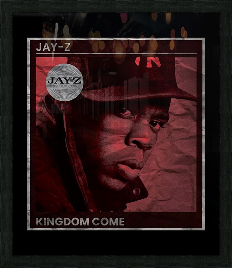 Jay Z 34 Picture Frame print