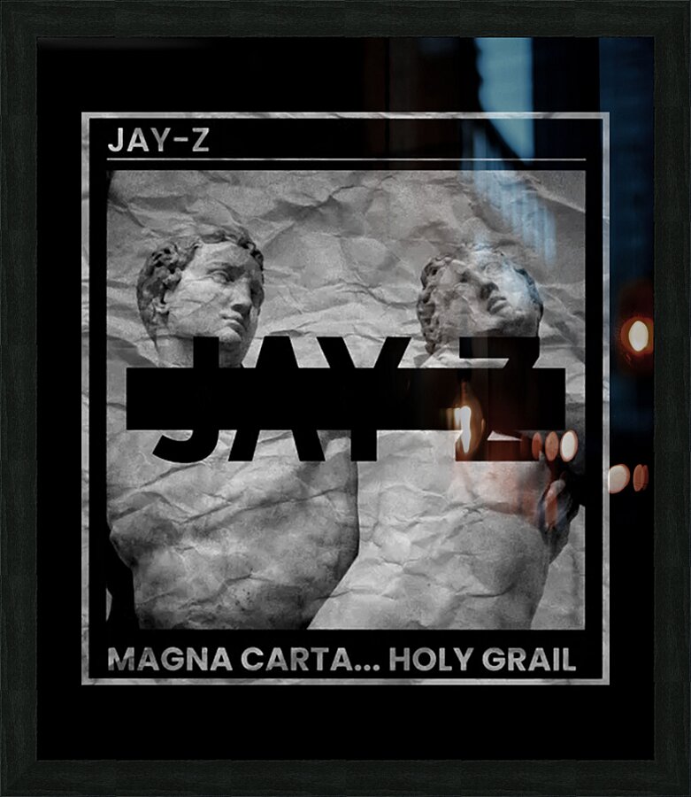Jay Z 38 Picture Frame print
