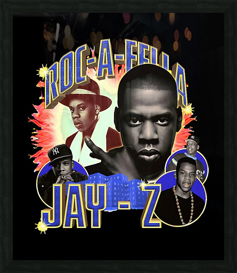 Jay Z 39 Picture Frame print