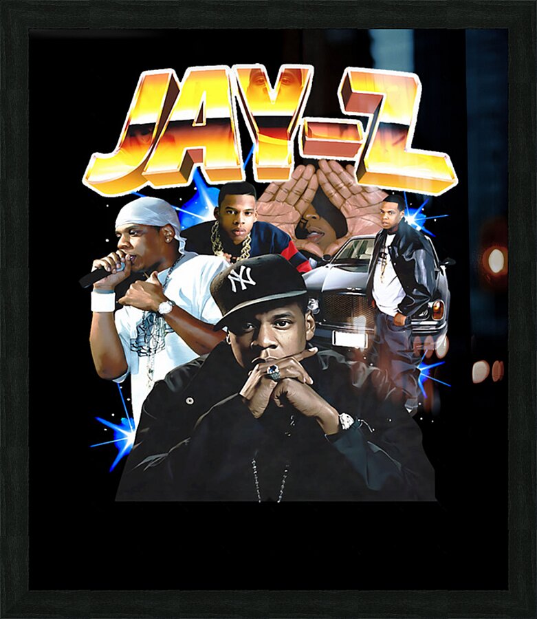 Jay Z 45 Picture Frame print