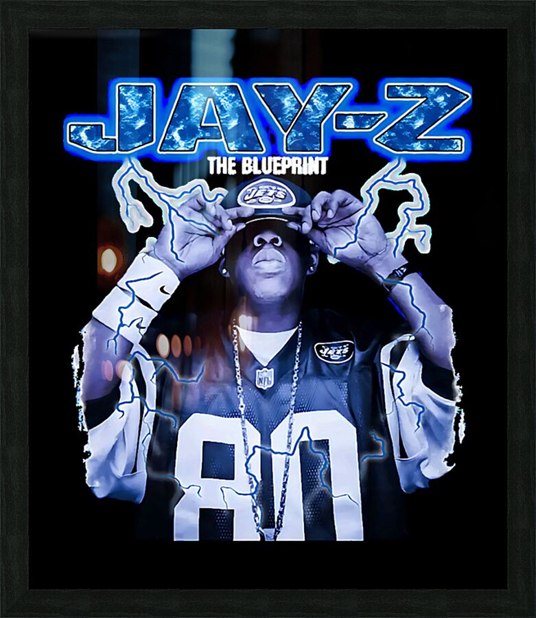 Jay Z 48 Picture Frame print