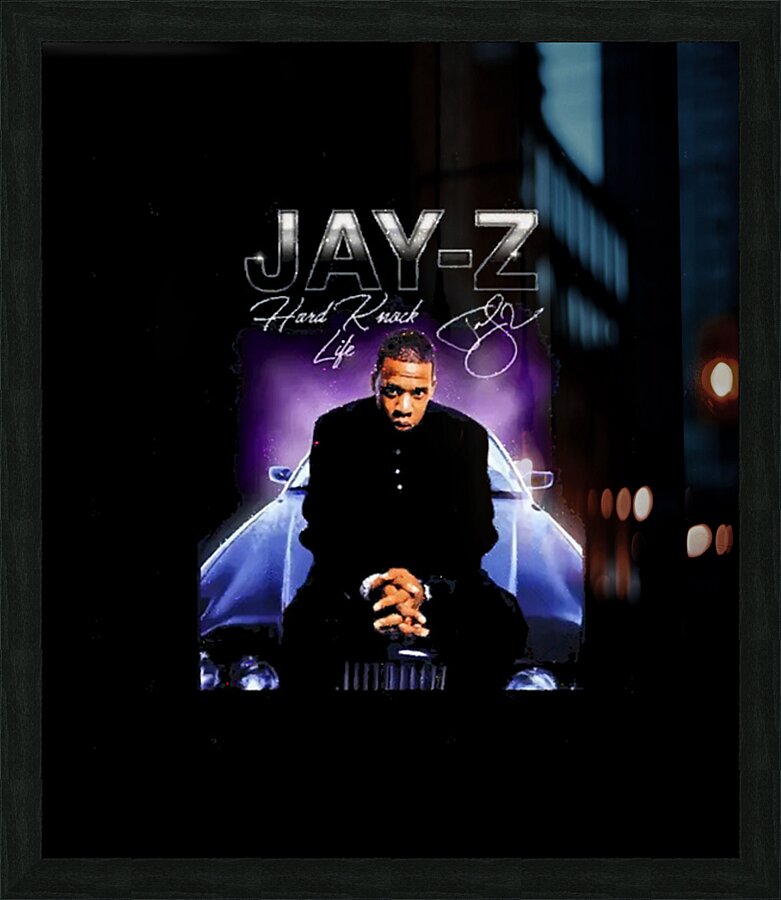 Jay Z 49 Picture Frame print