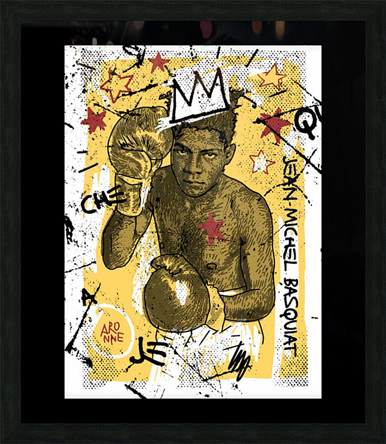 Jay Z 50 Picture Frame print