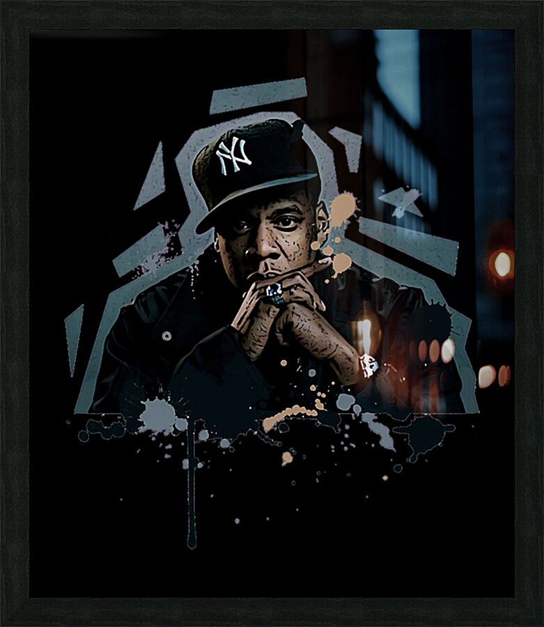 Jay Z 52 Picture Frame print