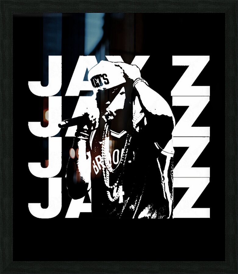 Jay Z 53 Picture Frame print