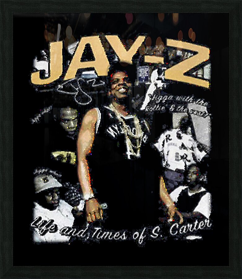 Jay Z 54 Picture Frame print
